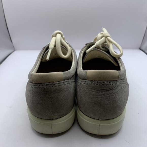 Ecco Soft 7 Warm Grey Casual Sneakers Women’s Size EU 38 US 7 Shoes - Picture 2 of 9
